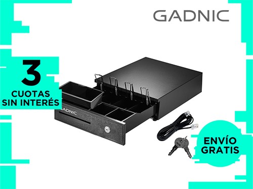 Caja Para Dinero Gadnic G335 Cerradura de Seguridad 3 Modos de Apertur