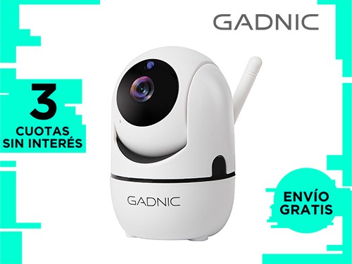 Cámara de Seguridad Gadnic SX9 IP Motorizada WiFi P2P Full Hd Visión N