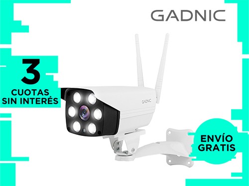 Camara De Seguridad Gadnic CM200W IP WIFI Exteriores HD 1080P