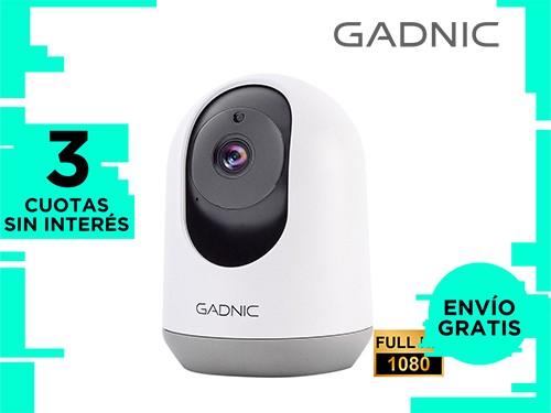 Cámara de Seguridad Gadnic IP Motorizada 3MP Full HD Visión Nocturna