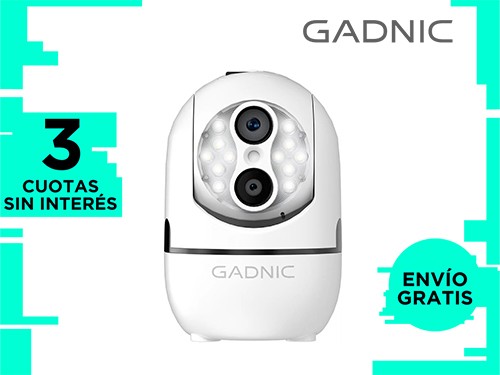 Cámara de Seguridad Gadnic con Lente Dual