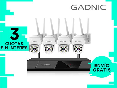 Kit Videovigilancia Gadnic Cámara y NVR