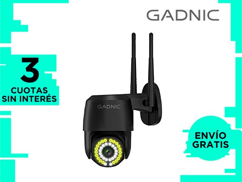 Cámara de Seguridad Gadnic Audio Bidireccional