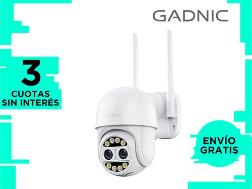 Cámara de Seguridad Gadnic 4K 8MP