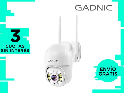 Camara de Seguridad Wifi IP Gadnic DM200W Full HD Motorizada