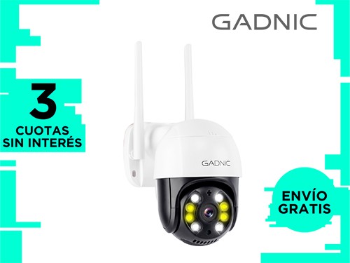 Cámara de Seguridad Gadnic P245F22 Domo 3MP IP66 Wifi Visión Nocturna