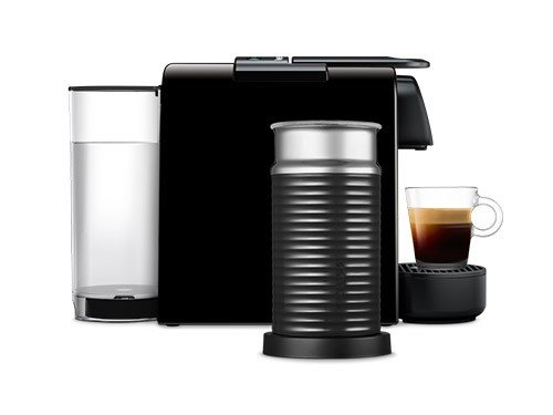 Nespresso Essenza Mini Black Piramidal + Aeroccino