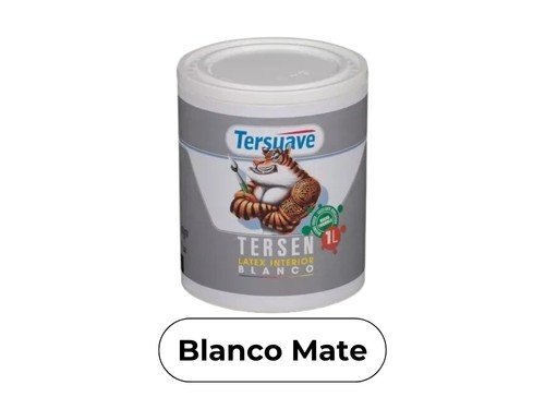 Pintura Látex Interior Tersen Blanco Mate 4litros Tersuave