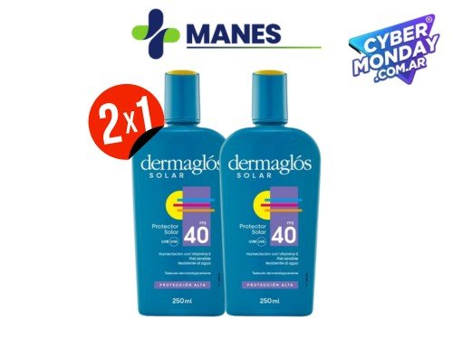 DERMAGLOS PROTECTOR SOLAR FPS 40 EMULSION 250 ML