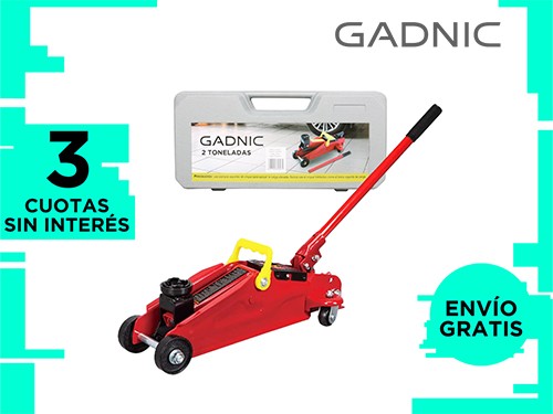 Criquet Carrito Hidraulico Gadnic 2000 Kg + Maletin