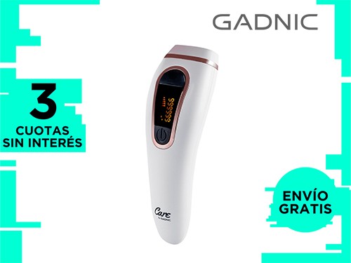 Depiladora Láser Gadnic T3 Depilación Definitiva IPL 999999 Pulsos 5 N