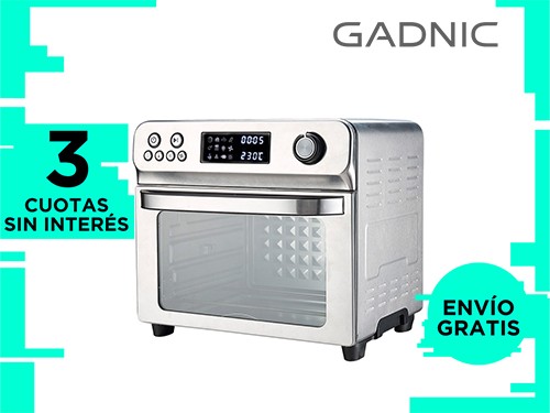 Freidora Horno De Aire Gadnic 1700W Digital