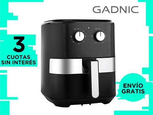 Freidora Eléctrica De Aire Gadnic 8067 6.5L 1700W