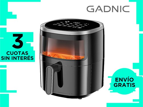 Freidora De Aire Gadnic Digital Táctil 5 Litros Visor