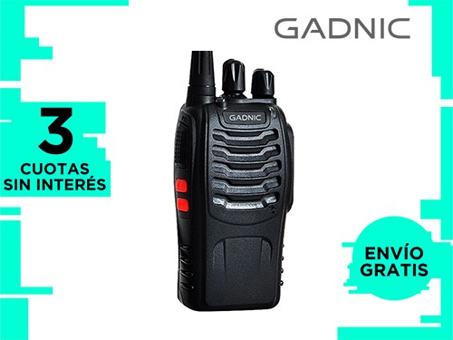 Handy Gadnic WK99U 5w 16CH UHF Hasta 10km Manos Libres