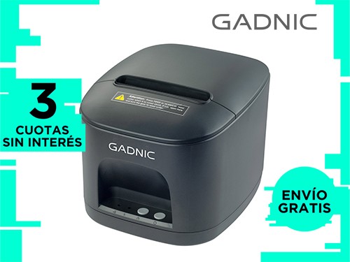 Impresora De Etiquetas Térmica Gadnic IMP31 Tamaño Pequeño Bajo Consum