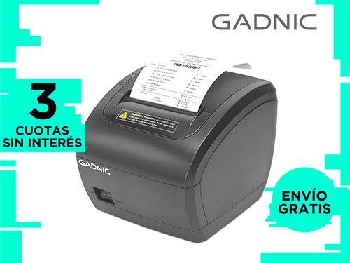 Impresora Térmica Gadnic Serial USB LAN BT