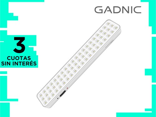 Luz de Emergencia Gadnic Tools 60L