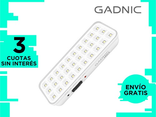 Luz de Emergencia Gadnic Tools 30L