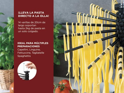 Secador De Pasta Gadnic Plegable Con 14 Varillas