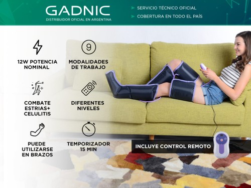 Botas De Presoterapia Gadnic Celulitus Estrias