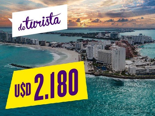 Viajá en cuotas a Cancún ó Riviera Maya VERANO 2025