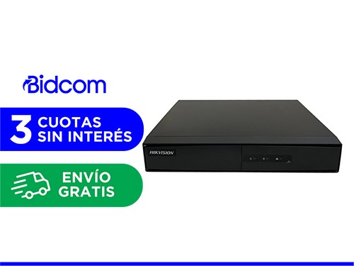 Grabadora DVR Hikvision 8 Canales DS-7208HGHI-M 720p