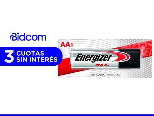 Pila Energizer AA Max E91 Unidad Suelta