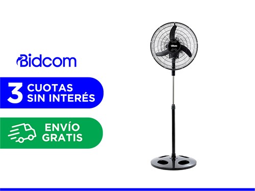 Ventilador de Pie Liliana Orbital VPRN18 Repeler 3 Aspas