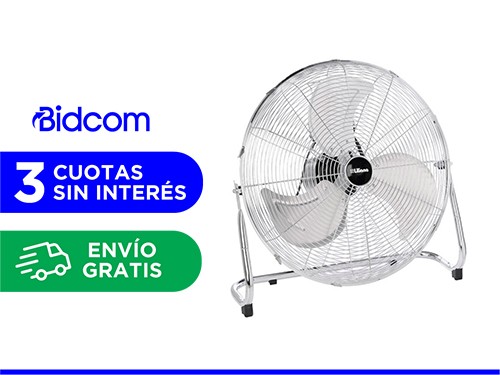 Ventilador Turbo Reclinable 18 Liliana VTFM18 Parrilla metálica cromad