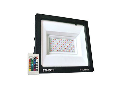 Reflector LED 30 W RGB con control remoto