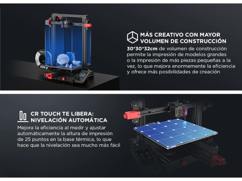 Impresora 3D Creality Ender-3 Max Neo Plataforma de Impresión Magnétic