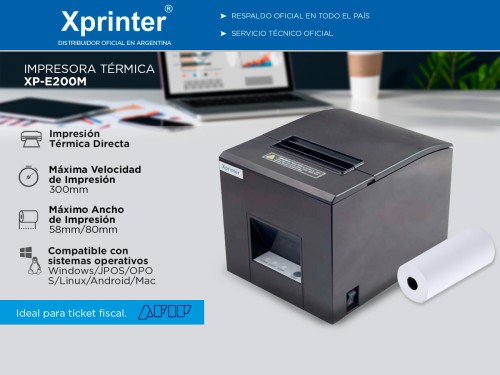 Impresora Termica X-Printer XP-E200M