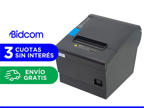 Impresora Térmica de Alta Velocidad XPrinter Q801K 80 mm con USB