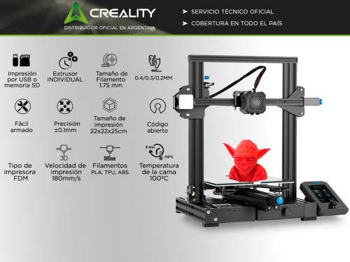 Impresora 3D Creality Ender-3 V2 FDM