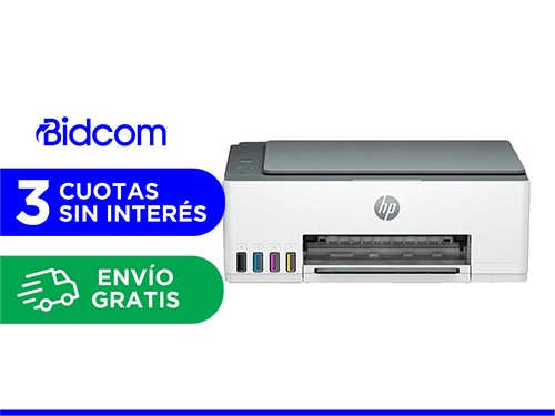 Impresora Multifuncion HP Smart Tank 580 Todo en Uno WiFi