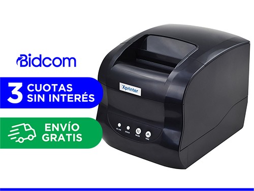 Impresora Térmica Directa XPrinter 365B de Etiqueta