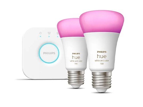 Kit de Inicio Philips Hue Bluetooth White&Color Ambiance X2 + bridge