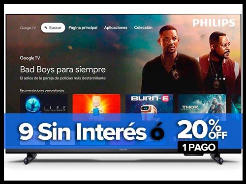 Smart Tv 32 Pulgadas HD PHILIPS 32PHD6918