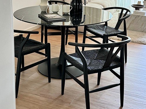 Set x 4 sillas de comedor modelo Wishbone