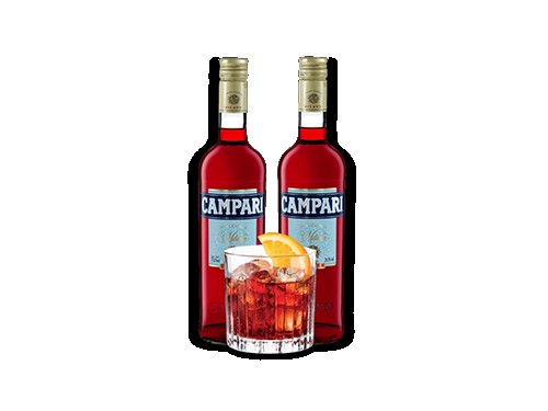 2+1 Campari + Vaso Negroni