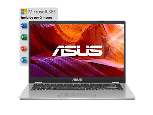 Notebook Asus Laptop Intel Celeron 14" E410ma-Bv1181w 4Gb 128Emmc