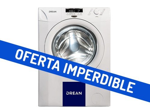 Lavarropas Automatico Drean Next 6·08 Eco 6 Blanco