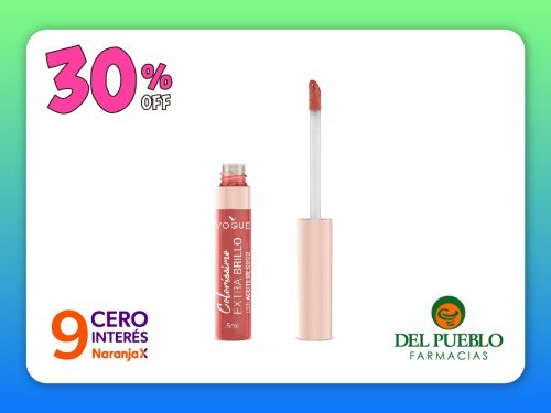 Labial Vogue Colorissimo Extra Brillo x 5 ml