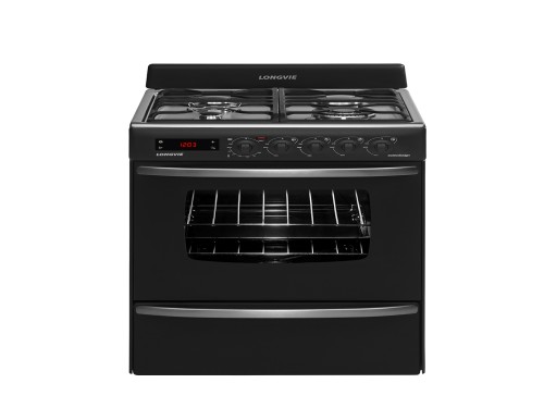 Cocina A Gas Longvie 21501gt 56cm Inox Grill Eléctrico