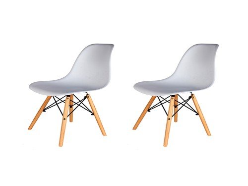 Sillas Eames Blancas x2