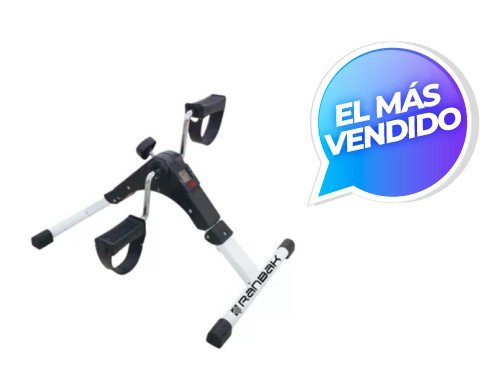 Bicicleta Fija Pedalera Rehabilitación Plegable Ranbak 720 visor Dig