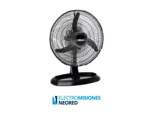 Ventilador turbo LILIANA VOTR18 18'' 75W paletas plásticas