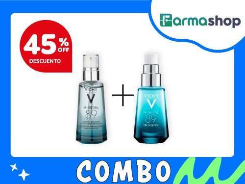 VICHY COMBO MINERAL 89 + MINERAL 89 CONTORNO DE OJOS 15ML