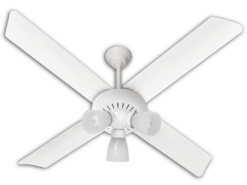 Ventilador De Techo VTA420 Blanco 80 W Con Luz SEVERBON